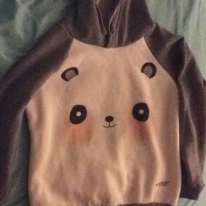A panda sweatshirt